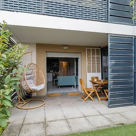 Apartment Grand T1 Bis Avec Jardin Expose Plein Sud Et Salle De Sport *